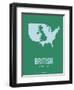 British America Poster 3-NaxArt-Framed Art Print