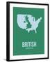 British America Poster 3-NaxArt-Framed Art Print