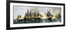 British and American Ships Engaged in the Battle of Lake Erie, 1813-null-Framed Giclee Print