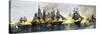 British and American Ships Engaged in the Battle of Lake Erie, 1813-null-Stretched Canvas