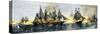 British and American Ships Engaged in the Battle of Lake Erie, 1813-null-Stretched Canvas