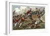 British and American Troops at the Battle of Bunker Hill During the American Revolutionary War-null-Framed Photographic Print