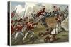 British and American Troops at the Battle of Bunker Hill During the American Revolutionary War-null-Stretched Canvas