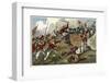 British and American Troops at the Battle of Bunker Hill During the American Revolutionary War-null-Framed Photographic Print