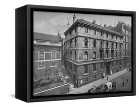 British and Foreign Bible Society House, City of London, c1890 (1911)-Pictorial Agency-Framed Stretched Canvas