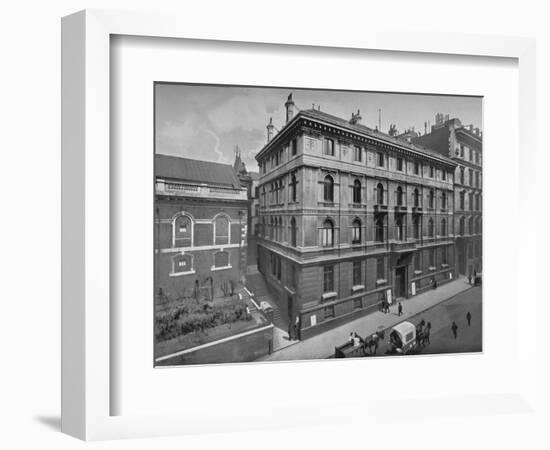 British and Foreign Bible Society House, City of London, c1890 (1911)-Pictorial Agency-Framed Photographic Print