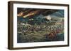 British and Japanese Infantry Engage the Boxers-null-Framed Art Print