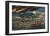 British and Japanese Infantry Engage the Boxers-null-Framed Art Print