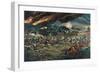 British and Japanese Infantry Engage the Boxers-null-Framed Art Print