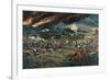 British and Japanese Infantry Engage the Boxers-null-Framed Premium Giclee Print