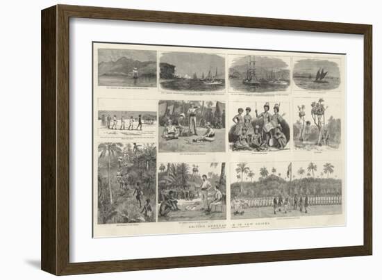 British Annexat in New Guinea-null-Framed Giclee Print