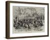 British Annexations in New Guinea, Hoisting the Union Jack at Port Moresby-Godefroy Durand-Framed Giclee Print