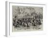 British Annexations in New Guinea, Hoisting the Union Jack at Port Moresby-Godefroy Durand-Framed Giclee Print