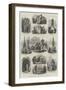 British Archaeological Association at Wisbech, Sketches of Places in the Neighbourhood-null-Framed Giclee Print