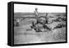 British Army C Company Cooking, Mesopotamia, Wwi, 1918-null-Framed Stretched Canvas