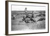 British Army C Company Cooking, Mesopotamia, Wwi, 1918-null-Framed Giclee Print