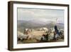 British Army Camp at Dadur at the Entrance to the Bolan Pass, First Anglo-Afghan War, 1838-1842-James Atkinson-Framed Giclee Print