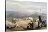 British Army Camp at Dadur at the Entrance to the Bolan Pass, First Anglo-Afghan War, 1838-1842-James Atkinson-Stretched Canvas