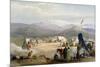 British Army Camp at Dadur at the Entrance to the Bolan Pass, First Anglo-Afghan War, 1838-1842-James Atkinson-Mounted Giclee Print