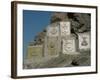 British Army Insignia, Khyber Pass, Pakistan-Robert Harding-Framed Photographic Print