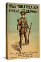 British Army Recruitment Poster-null-Stretched Canvas