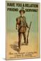 British Army Recruitment Poster-null-Mounted Art Print