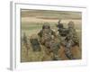 British Army Soldiers Participate in Sustained Fire Training-Stocktrek Images-Framed Photographic Print