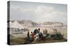 British Army under Canvas at Roree on the Indus, First Anglo-Afghan War, 1838-1842-James Atkinson-Stretched Canvas