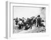 British Artillery at Gallipoli WWI-Robert Hunt-Framed Photographic Print