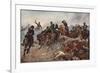 British Artillery Entering Enemy Lines at Tel El-Kebir, 1882-John Charlton-Framed Giclee Print