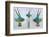 British Arts and Crafts Hair Combs with Swallows-null-Framed Photographic Print