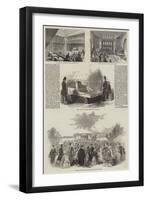 British Association in Cambridge-null-Framed Giclee Print