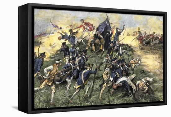 British Attack on Savannah, Georgia, 1779, American Revolution-null-Framed Stretched Canvas