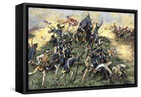 British Attack on Savannah, Georgia, 1779, American Revolution-null-Framed Stretched Canvas