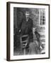 British Author G. K. Chesterton and His Wife Outdoors, in Portrait-Emil Otto Hoppé-Framed Premium Photographic Print