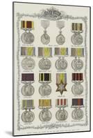 British Awards for Valour on Sea and Land During the Last Fifty Years-null-Mounted Giclee Print