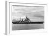British Battleship HMS King George V, Sydney, Australia, 1945-null-Framed Giclee Print