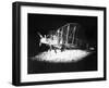 British Bi-Plane Bomber Prepares for a Night Raid During World War One, 1918-null-Framed Photographic Print