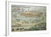 British Bombarding Copenhagen on September 7, 1807-null-Framed Giclee Print