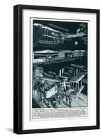 British Bombers with Folding Wings 1918-S.W. Clatworthy-Framed Art Print
