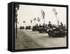 British Bren Carriers on their Way to the Front in France During World War Ii-Robert Hunt-Framed Stretched Canvas