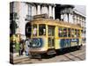 British Built Trams, Lisbon, Portugal-Michael Short-Stretched Canvas