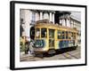 British Built Trams, Lisbon, Portugal-Michael Short-Framed Photographic Print