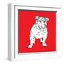 British Bulldog-Anna Nyberg-Framed Giclee Print