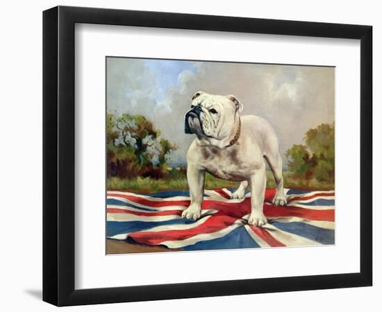 British Bulldog-null-Framed Giclee Print