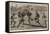 British Burmah, a Football Match-John Charles Dollman-Framed Stretched Canvas