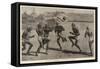 British Burmah, a Football Match-John Charles Dollman-Framed Stretched Canvas