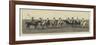 British Burmah, a Group of Polo Players-null-Framed Giclee Print