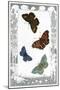 British Butterflies-null-Mounted Art Print