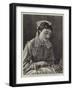 British Charitable Work in Turkey, a Hospital Nurse-Henry Woods-Framed Giclee Print